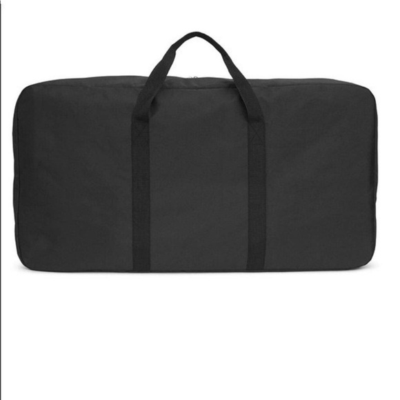 NWT andrew marc new york carry a ton duffle bag gym travel 🎁 black spacious men - Picture 4 of 4